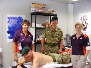 Jenny Strickland at the olympics