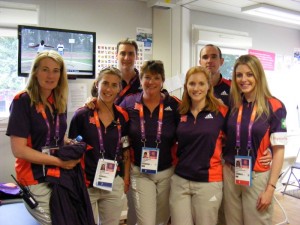 Jenny Strickland attends the Olympics