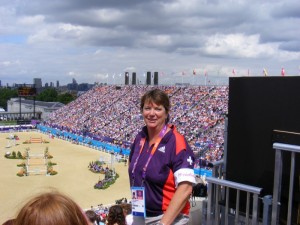 Jenny Strickland at the Olympics