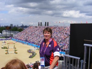 Jenny Strickland attends Olympics