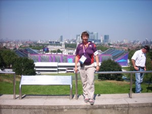 Jenny at the Olympics